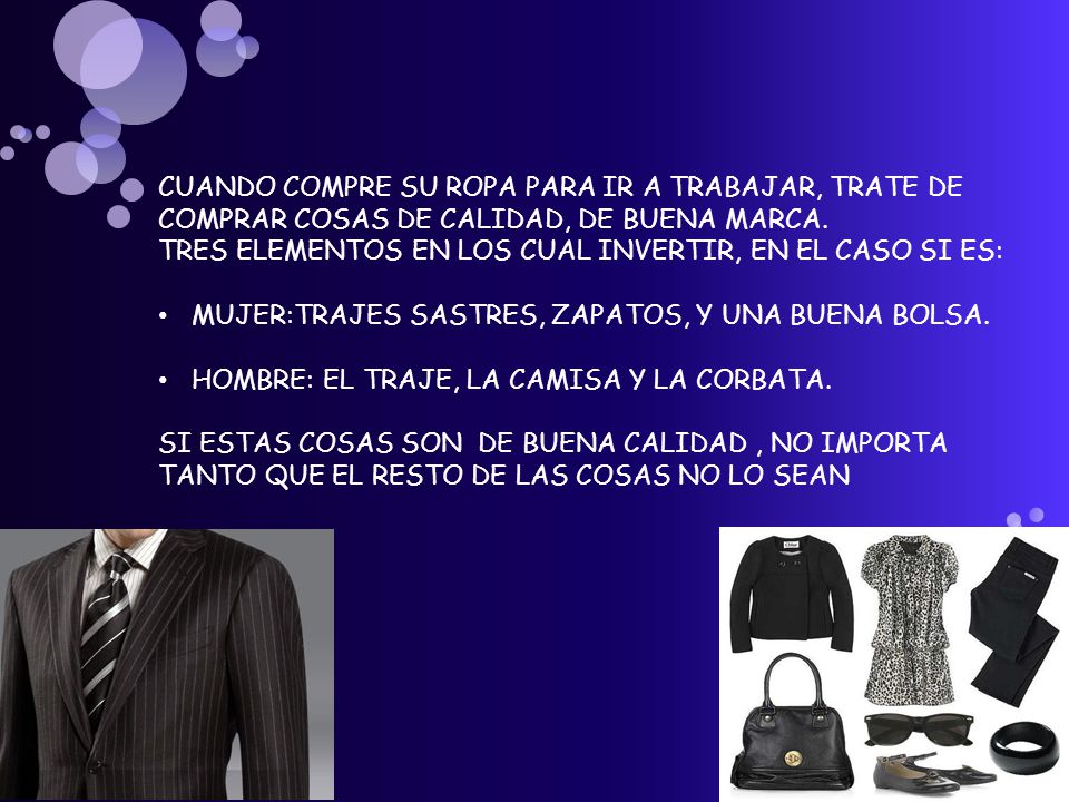Vestimenta formal e informal ppt descargar